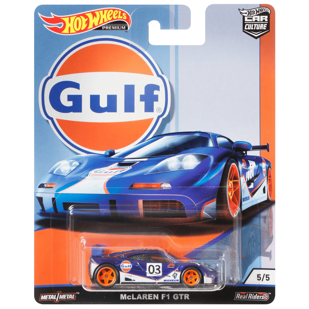 Hot Wheels - McLaren F1 GTR - 2019 Gulf Series - Top CollectiblesDiecastHot Wheels