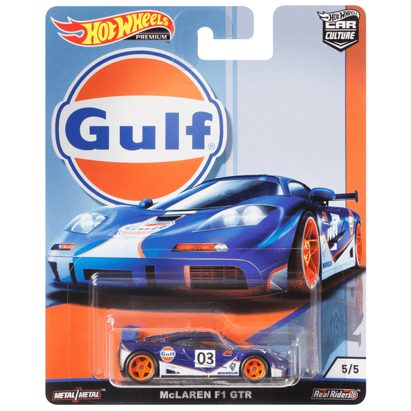 Hot Wheels - McLaren F1 GTR - 2019 Gulf Series - Top CollectiblesDiecastHot Wheels
