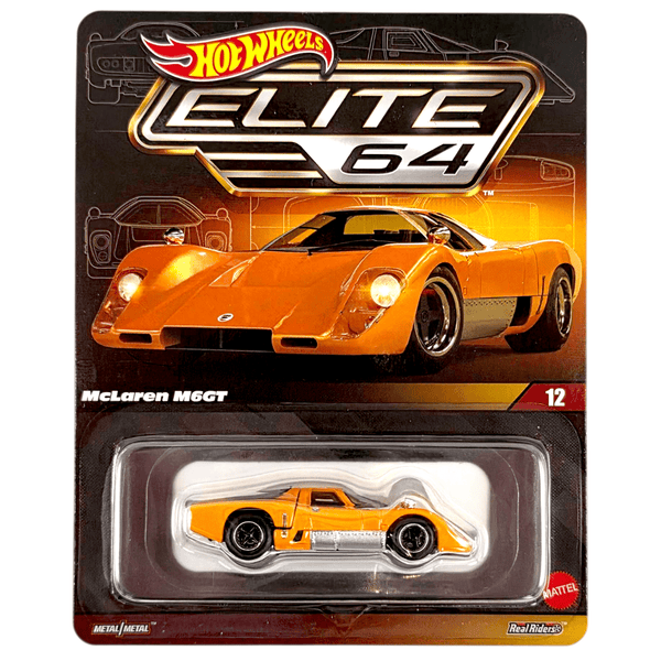 Hot Wheels - McLaren M6GT - 2025 Elite 64 Series - Top CollectiblesDiecastHot Wheels