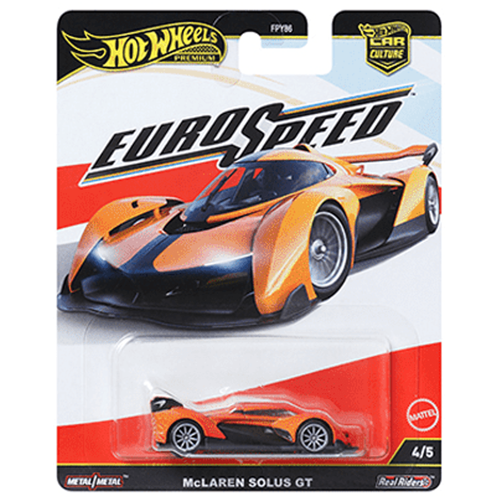 Hot Wheels - McLaren Solus GT - 2025 Euro Speed Series - Top CollectiblesDiecastHot Wheels