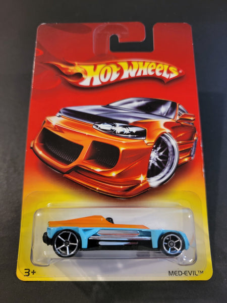 Hot Wheels - Med - Evil - 2006 *Red Card Variation* - Top CollectiblesDiecastHot Wheels