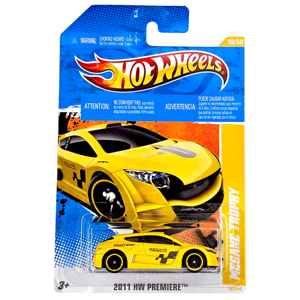 Hot Wheels - Megane Trophy - 2011 *Broken Spoiler* - Top CollectiblesDiecastHot Wheels