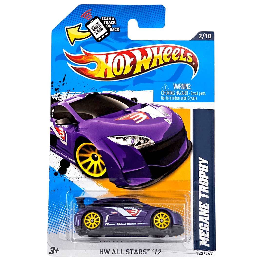 Hot Wheels - Megane Trophy - 2012 *Card Variation* - Top CollectiblesDiecastHot Wheels