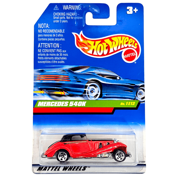 Hot Wheels - Mercedes 540K - 1999 *Treasure Hunt* - Top CollectiblesDiecastHot Wheels