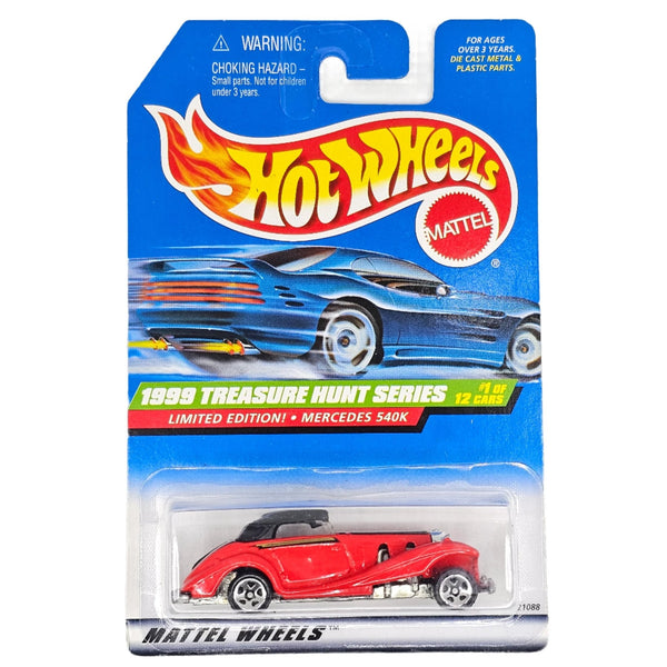 Hot Wheels - Mercedes 540K - 1999 *Treasure Hunt* - Top CollectiblesDiecastHot Wheels