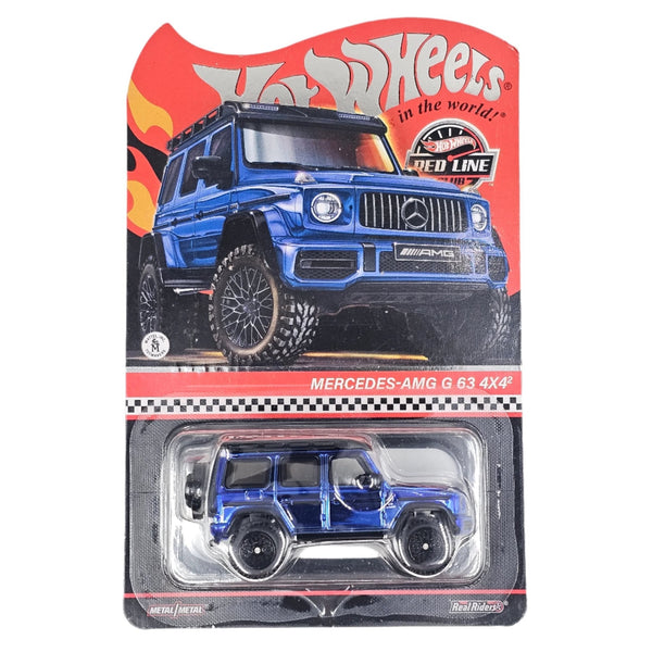 Hot Wheels - Mercedes - AMG G 63 4x4 - 2024 *Red Line Club Exclusive* - Top CollectiblesDiecastHot Wheels