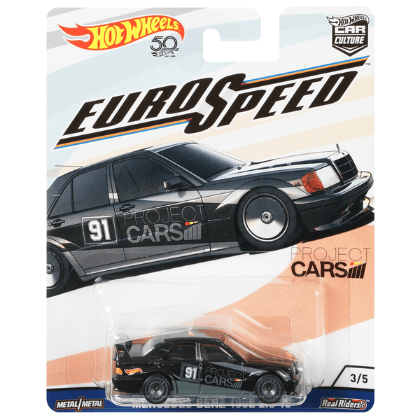 Hot Wheels - Mercedes - Benz 190E 2.5 - 16 - 2018 Euro Speed Series - Top CollectiblesDiecastHot Wheels