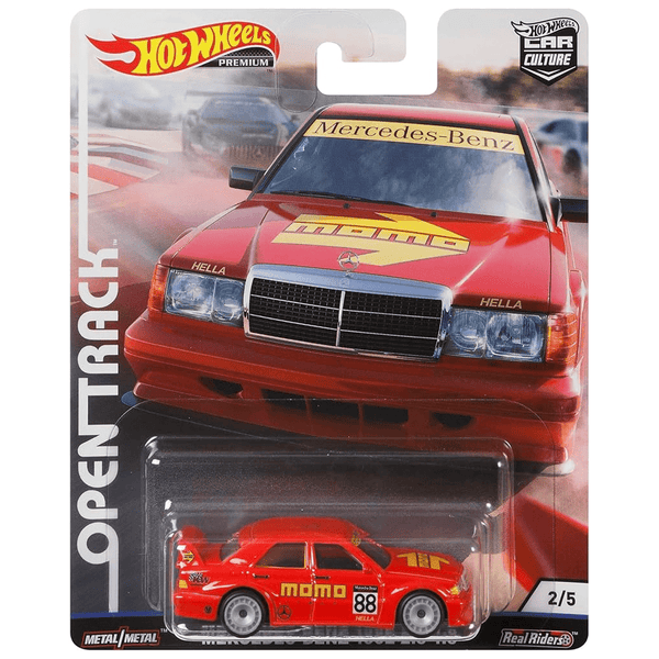 Hot Wheels - Mercedes - Benz 190E 2.5 - 1.6 - 2019 Open Track Series - Top CollectiblesDiecastHot Wheels