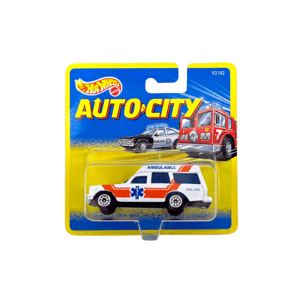 Hot Wheels - Mercedes - Benz 220 D Ambulance - 1995 Auto - City Series - Top CollectiblesDiecastHot Wheels