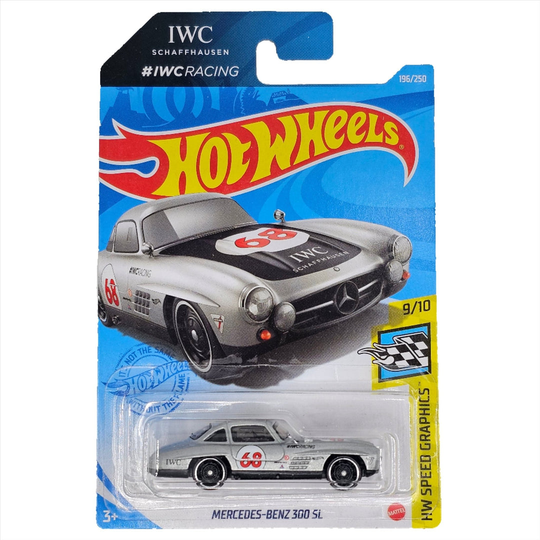 Hot Wheels - Mercedes - Benz 300 SL - 2021 - Top CollectiblesDiecastHot Wheels
