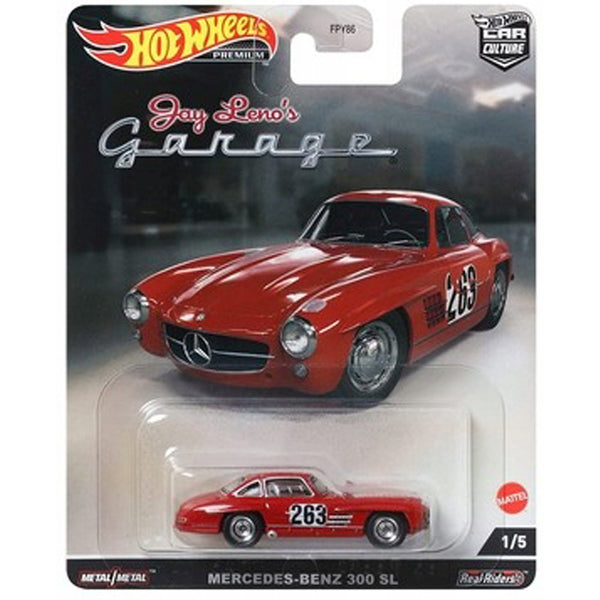 Hot Wheels - Mercedes - Benz 300 SL - 2022 Jay Leno's Garage Series - Top CollectiblesDiecastHot Wheels