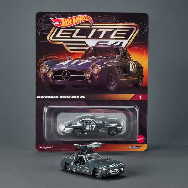 Hot Wheels - Mercedes - Benz 300 SL - 2023 Elite 64 Series - Top CollectiblesDiecastHot Wheels