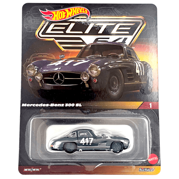 Hot Wheels - Mercedes - Benz 300 SL - 2023 Elite 64 Series - Top CollectiblesDiecastHot Wheels