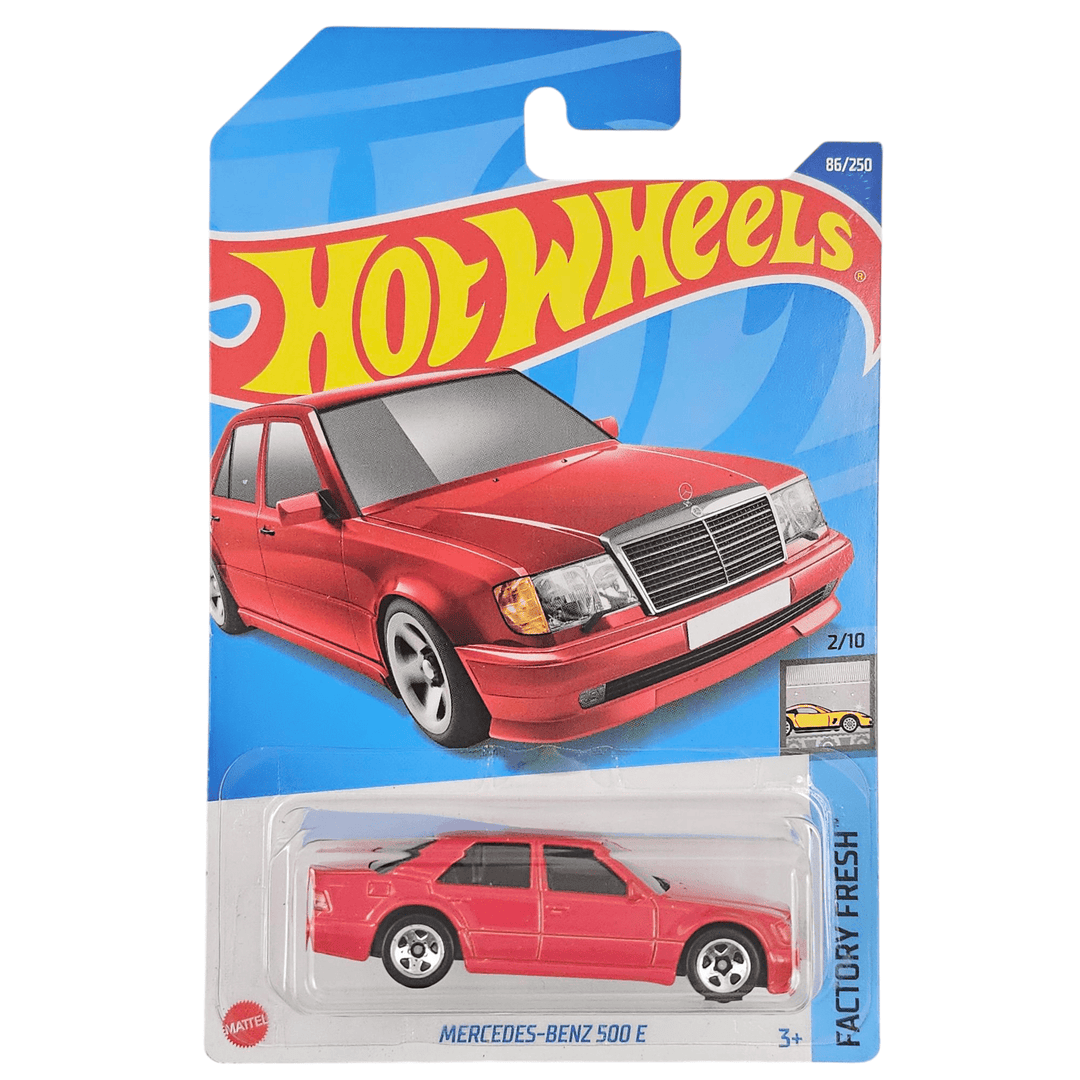 Hot Wheels - Mercedes - Benz 500 E - 2022 - Top CollectiblesDiecastHot Wheels