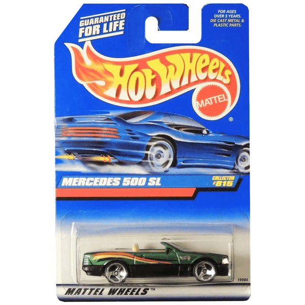 Hot Wheels - Mercedes - Benz 500 SL - 1998 - Top CollectiblesDiecastHot Wheels