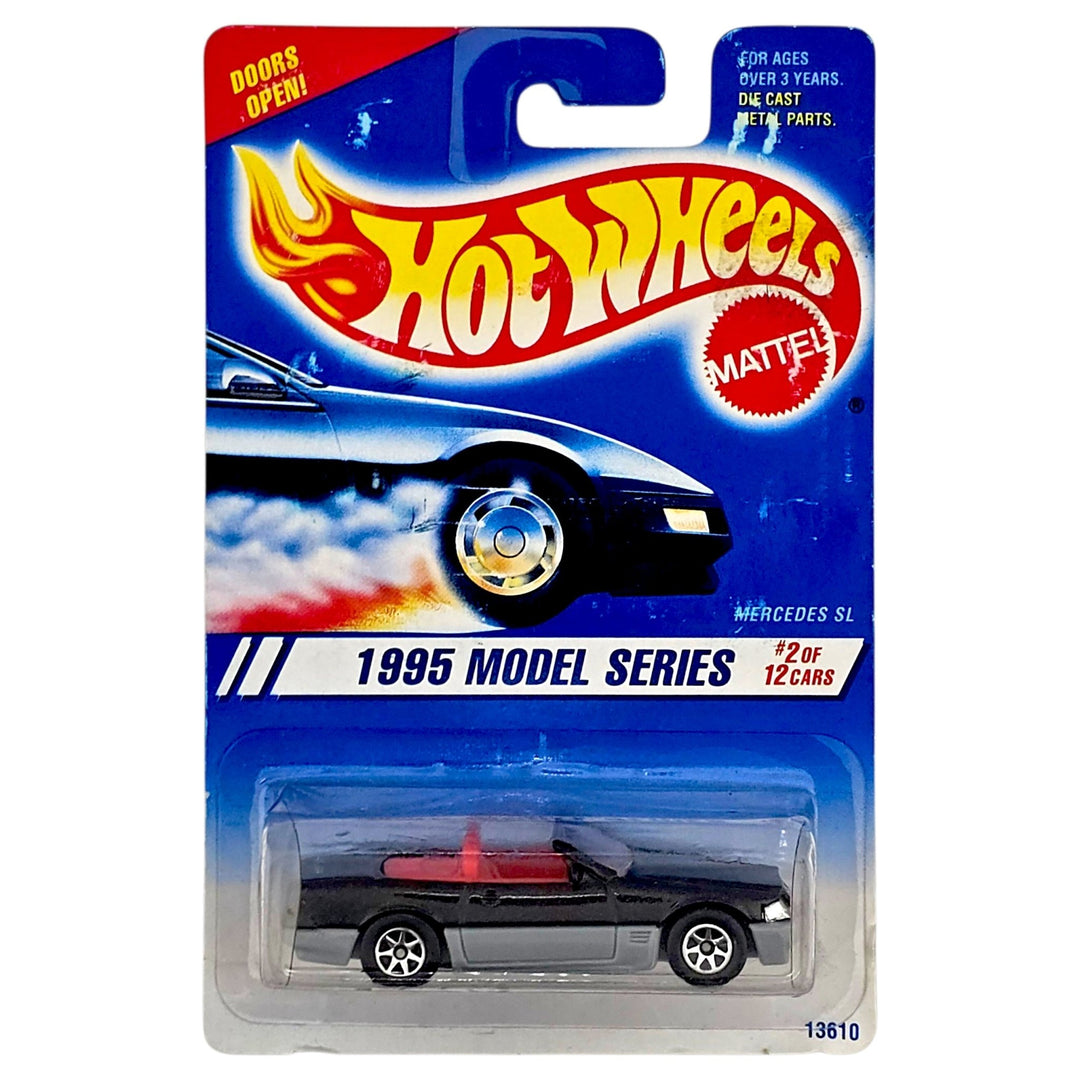 Hot Wheels - Mercedes - Benz SL - 1995 - Top CollectiblesDiecastHot Wheels