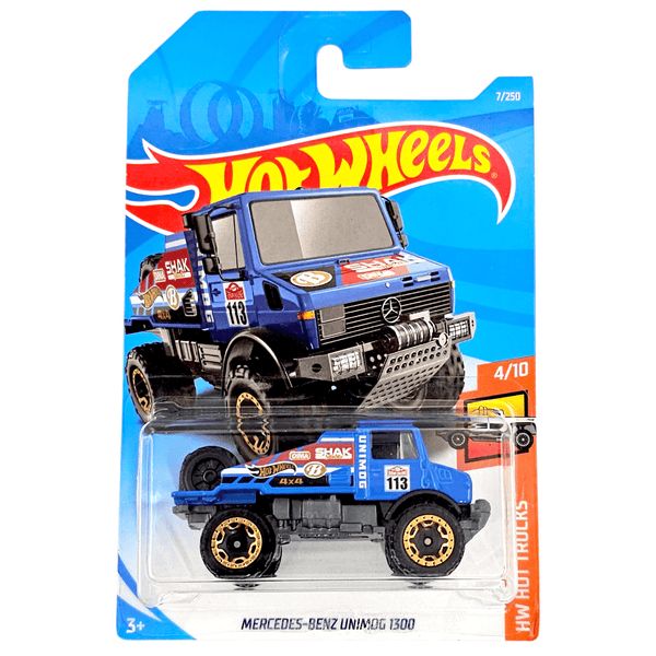 Hot Wheels - Mercedes - Benz Unimog 1300 - 2019 - Top CollectiblesDiecastHot Wheels