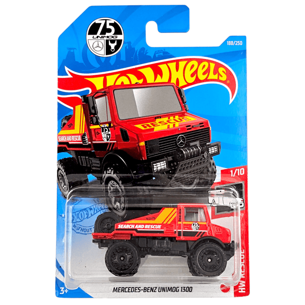 Hot Wheels - Mercedes - Benz Unimog 1300 - 2021 - Top CollectiblesDiecastHot Wheels