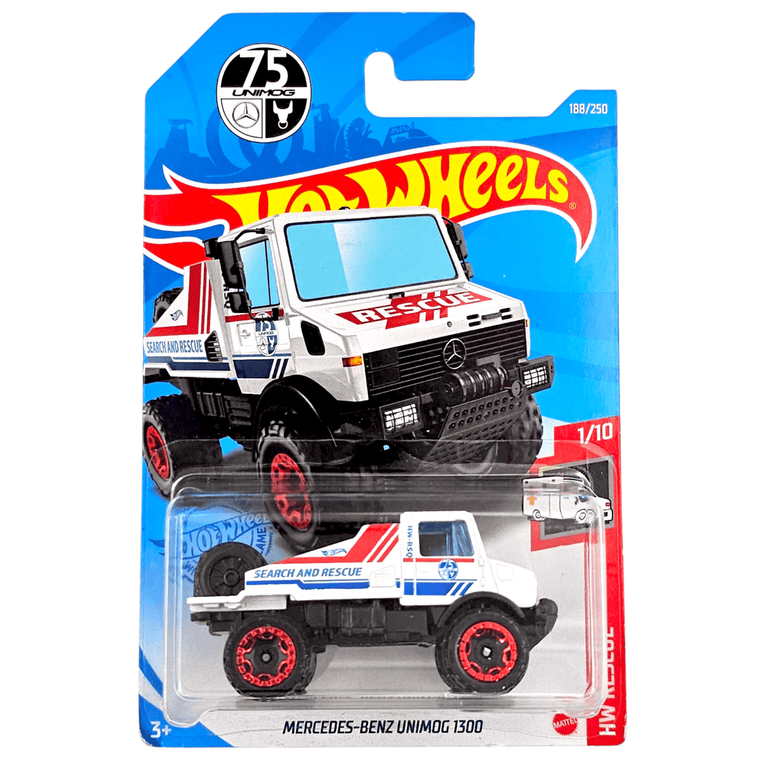 Hot Wheels - Mercedes - Benz Unimog 1300 - 2021 - Top CollectiblesDiecastHot Wheels