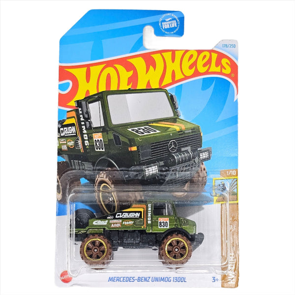 Hot Wheels - Mercedes - Benz Unimog 1300L - 2024 - Top CollectiblesDiecastHot Wheels