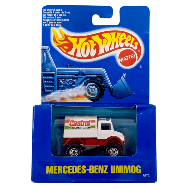 Hot Wheels - Mercedes - Benz Unimog - 1991 *Exclusive International Packaging* - Top CollectiblesDiecastHot Wheels