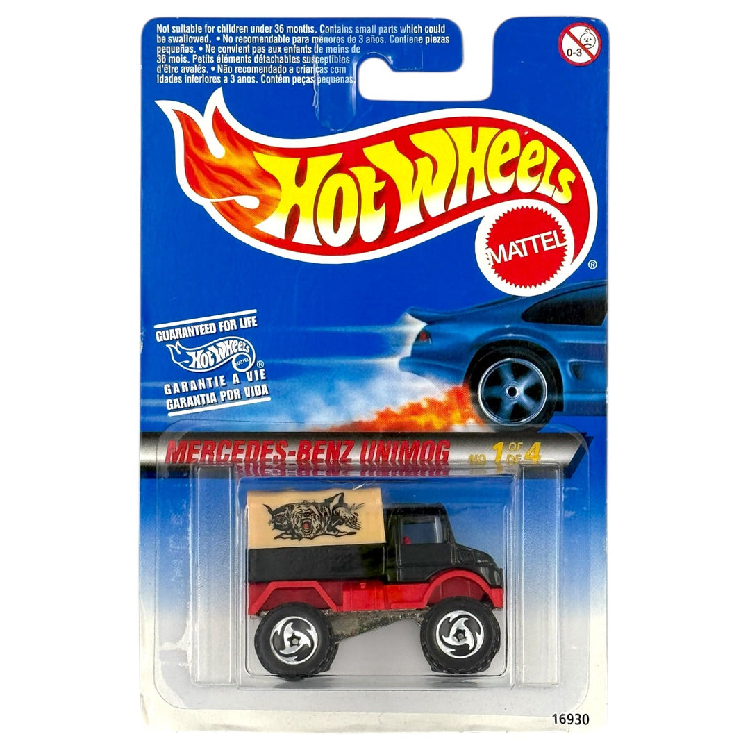 Hot Wheels - Mercedes - Benz Unimog - 1997 - Top CollectiblesDiecastHot Wheels