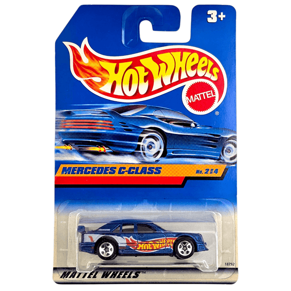 Hot Wheels - Mercedes C - Class - 1998 *Card Variation* - Top CollectiblesDiecastHot Wheels