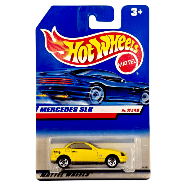 Hot Wheels - Mercedes SLK - 1998 *Wheels Variation* - Top CollectiblesDiecastHot Wheels