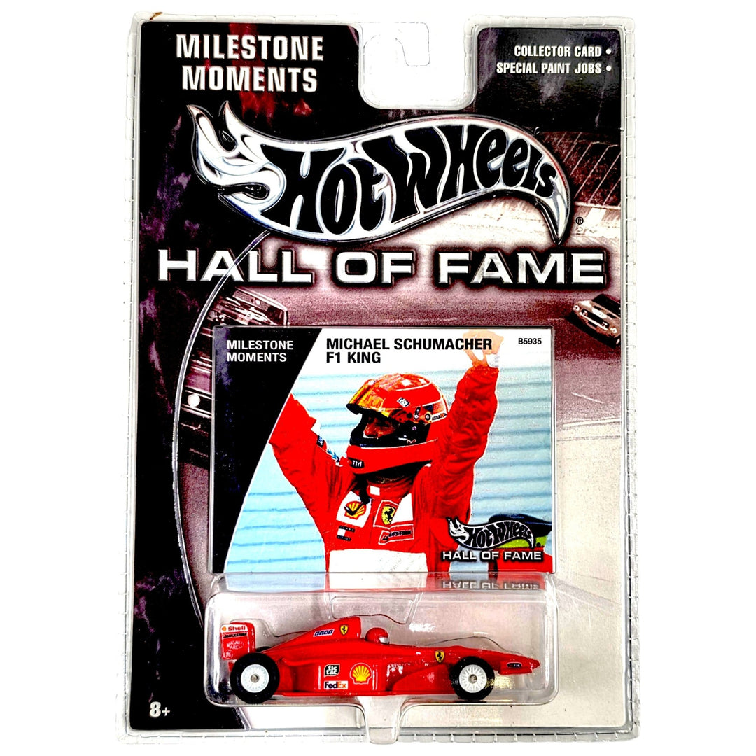 Hot Wheels - Michael Schumacher Ferrari GP-2009 - 2004 Hall of Fame: Milestone Moments Series - Top CollectiblesDiecastHot Wheels
