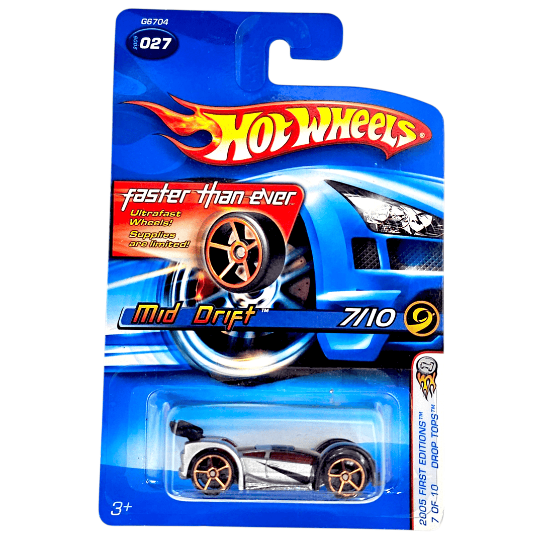 Hot Wheels - Mid Drift - 2005 *FTE Wheels Variation* - Top CollectiblesDiecastHot Wheels
