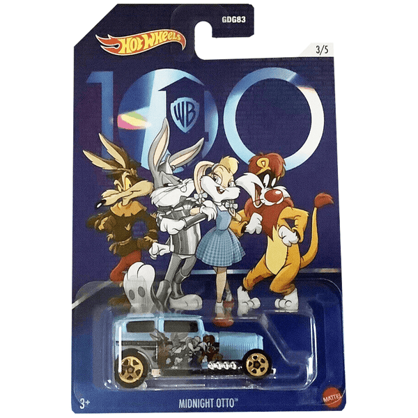 Hot Wheels - Midnight Otto - 2023 Disney WB 100 Series - Top CollectiblesDiecastHot Wheels