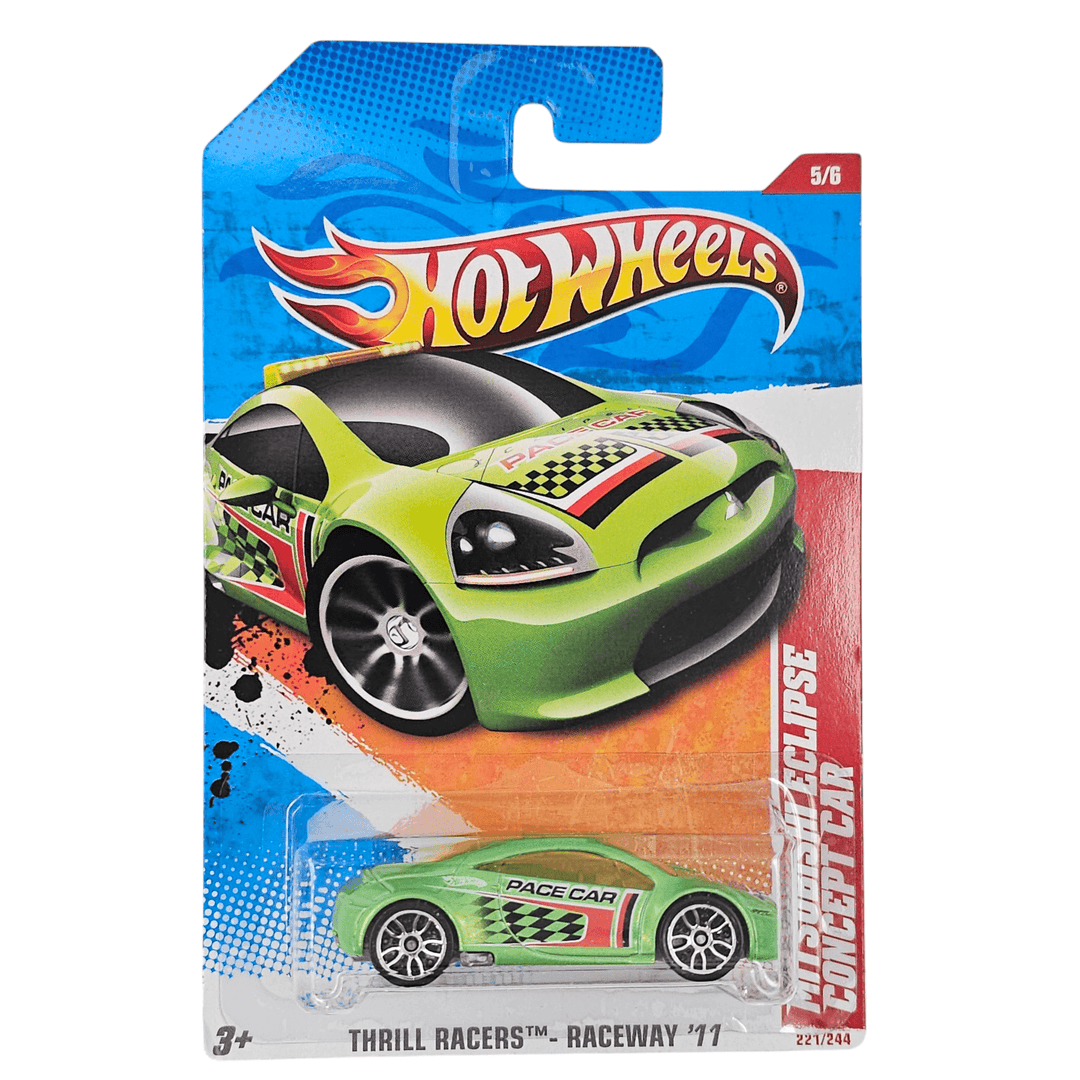 Hot Wheels - Mitsubishi Eclipse Concept Car - 2011 *Card Variation* - Top CollectiblesDiecastHot Wheels