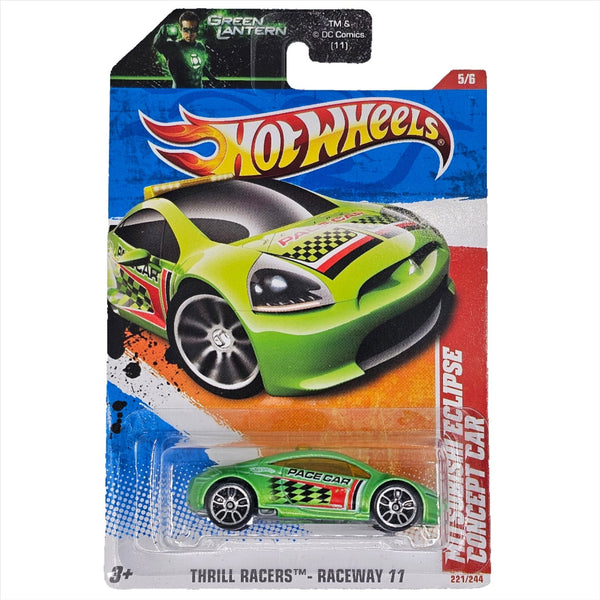 Hot Wheels - Mitsubishi Eclipse Concept Car - 2011 *Card Variation* - Top CollectiblesDiecastHot Wheels