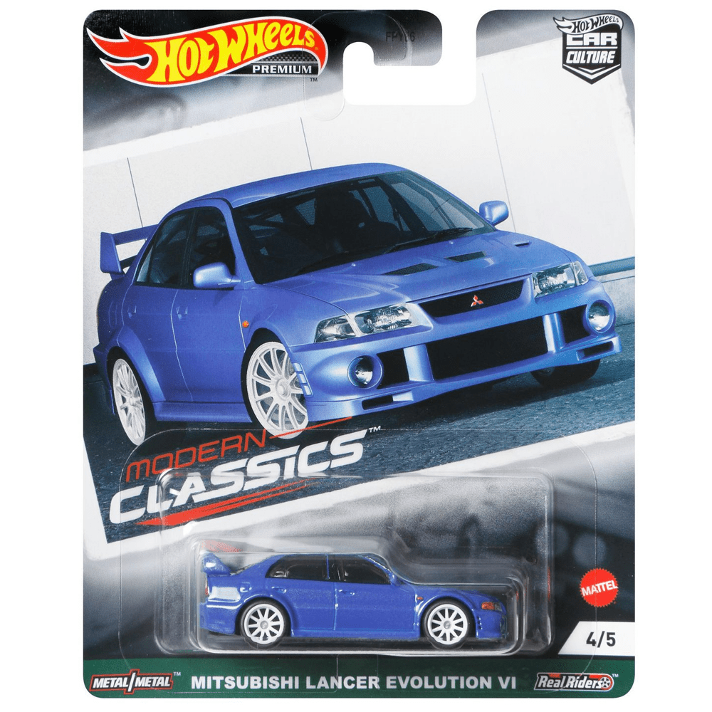 Hot Wheels - Mitsubishi Lancer Evolution VI - 2021 Modern Classics Series - Top CollectiblesDiecastHot Wheels