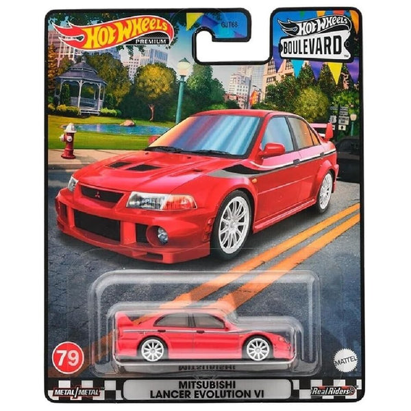 Hot Wheels - Mitsubishi Lancer Evolution VI - 2023 Boulevard Series - Top CollectiblesDiecastHot Wheels