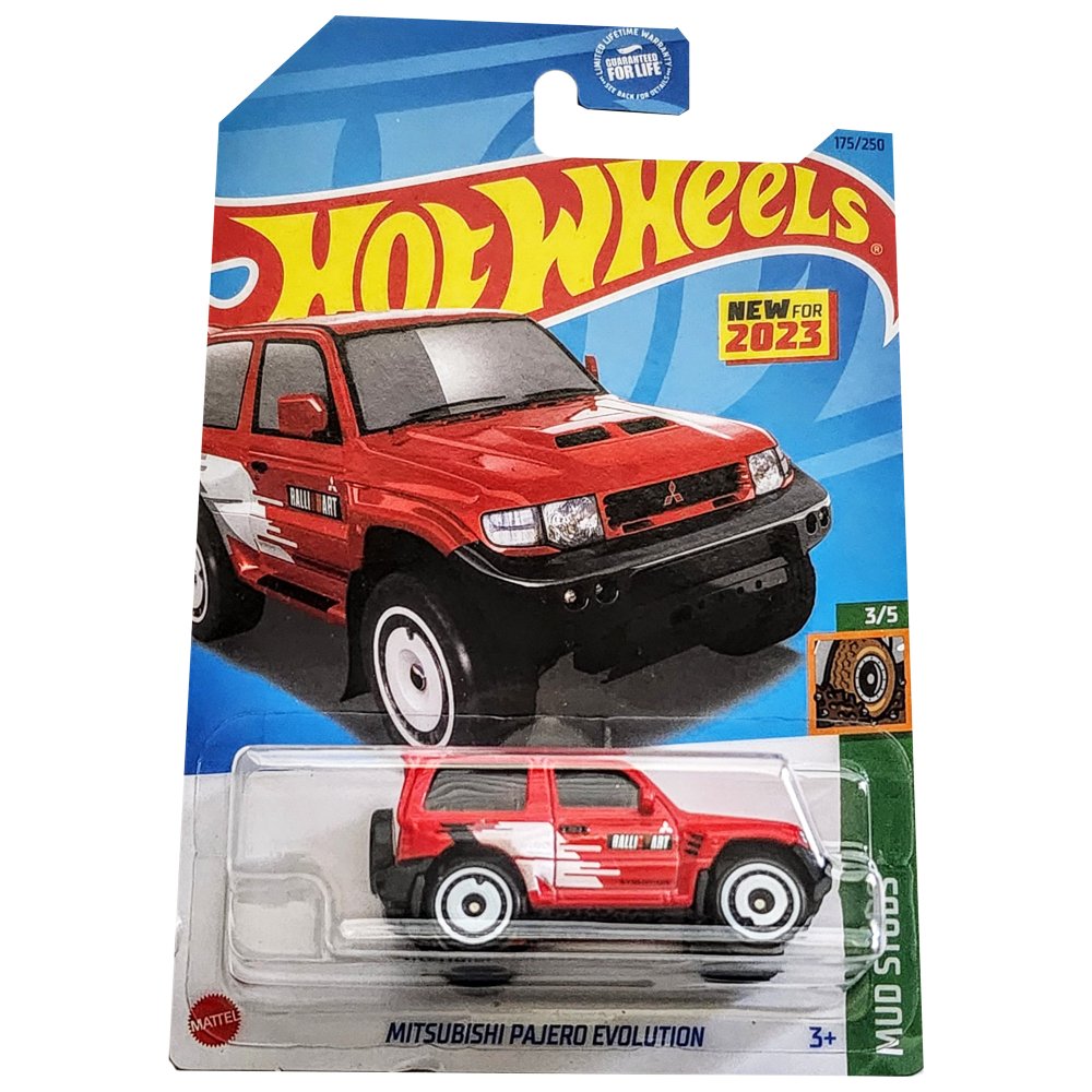 Hot Wheels - Mitsubishi Pajero Evolution - 2023 - Top CollectiblesDiecastHot Wheels