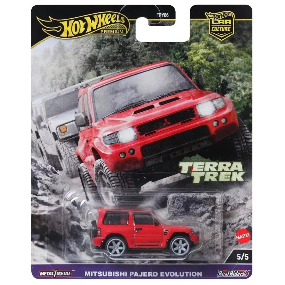 Hot Wheels - Mitsubishi Pajero Evolution - 2024 Terra Trek Series - Top CollectiblesDiecastHot Wheels