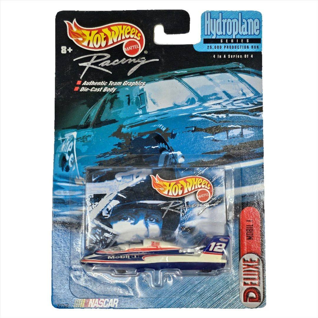 Hot Wheels - Mobil 1 Hydroplane - 2000 Pro Racing Hydroplane Series - Top CollectiblesDiecastHot Wheels