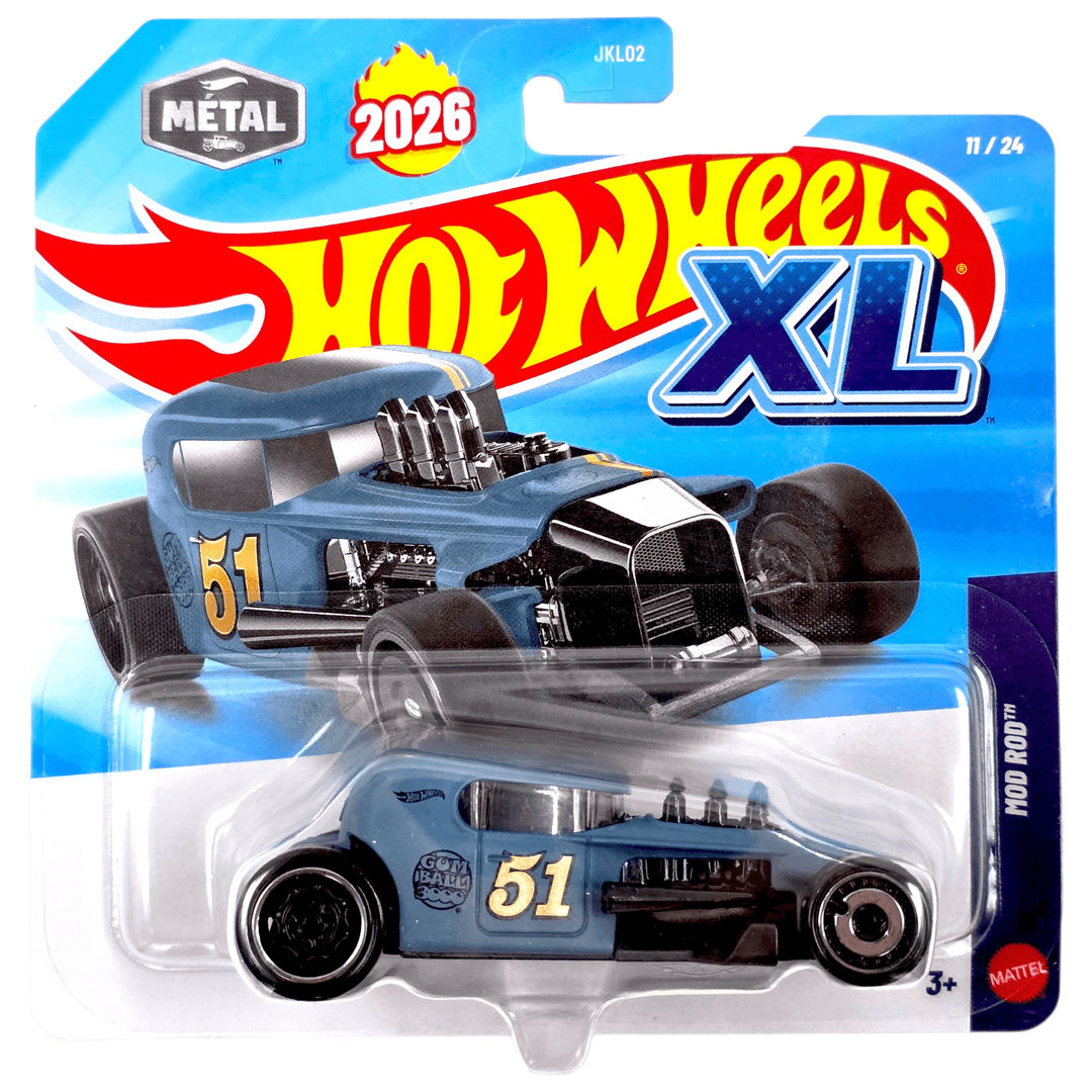 Hot Wheels - Mod Rod - 2026 HW XL Series *1/43 Scale* - Top CollectiblesDiecastHot Wheels
