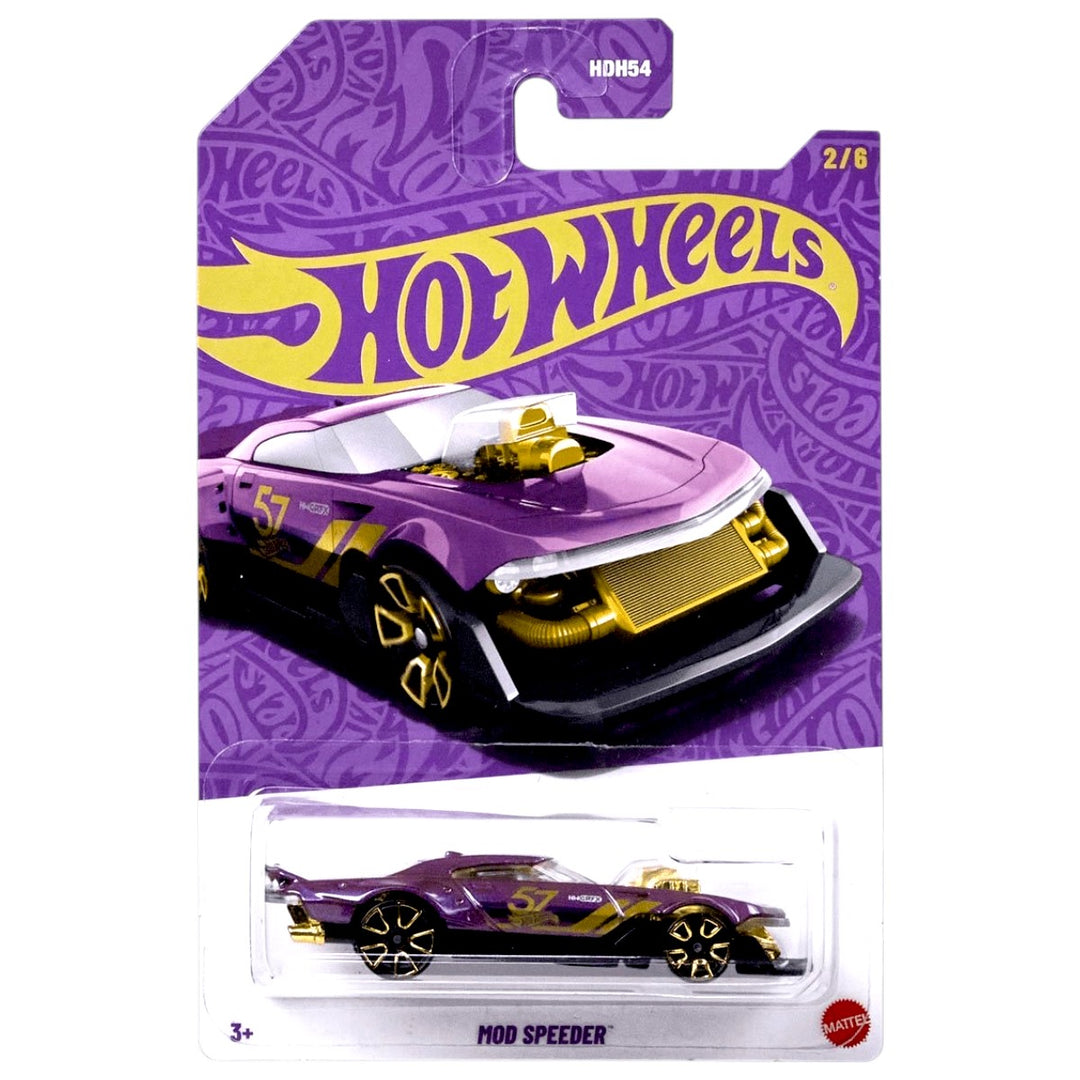 Hot Wheels - Mod Speeder - 2025 Pearl &amp; Chrome Series (Mix B)
