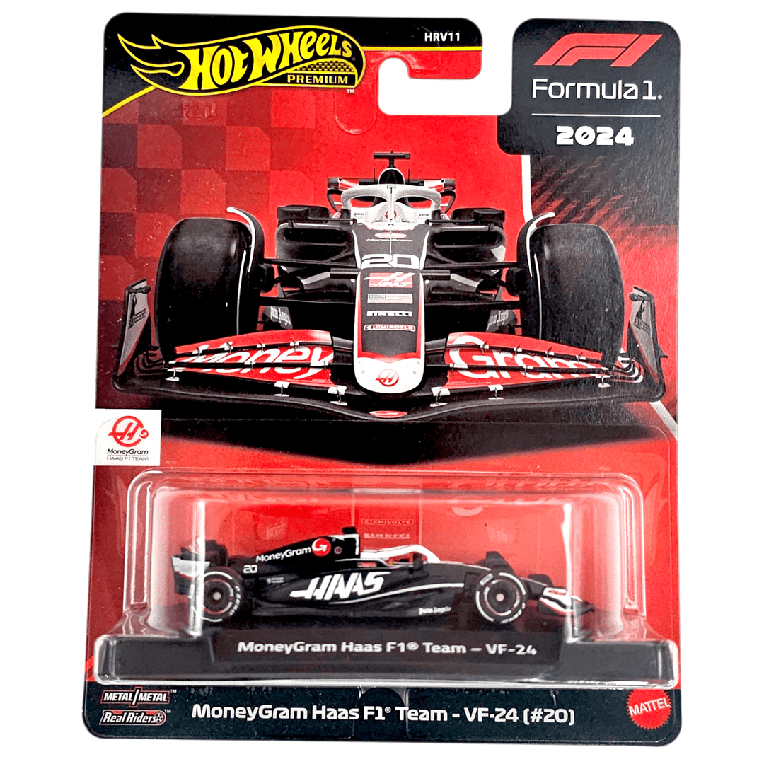 Hot Wheels - MoneyGram Haas F1 Team - VF - 24 (20) - 2025 Formula 1 Series - Top CollectiblesDiecastHot Wheels