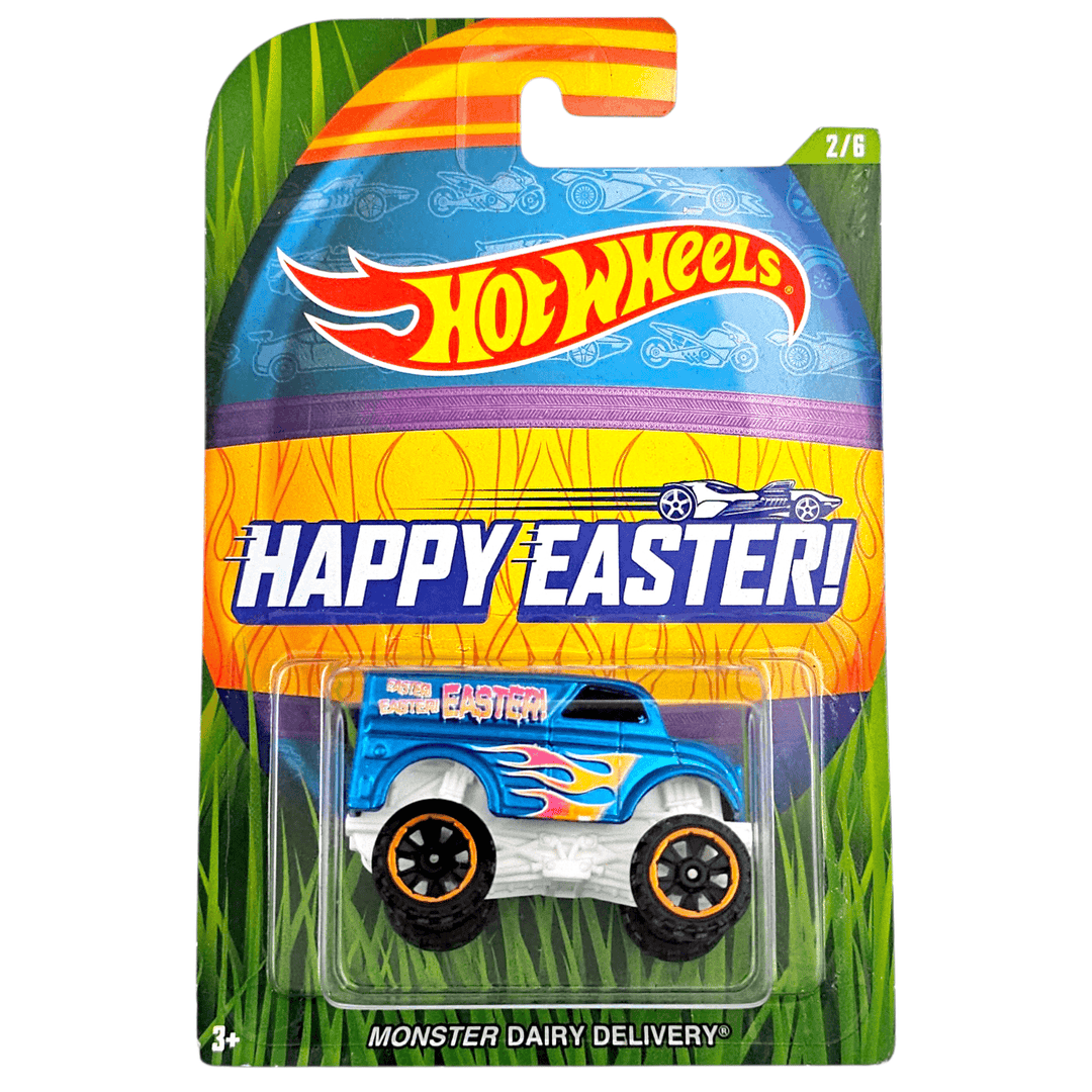 Hot Wheels - Monster Dairy Delivery - 2016 Happy Easter Series - Top CollectiblesDiecastHot Wheels