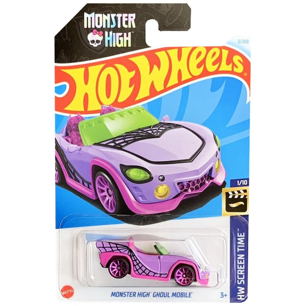 Hot Wheels - Monster High Ghoul Mobile - 2024 - Top CollectiblesDiecastHot Wheels