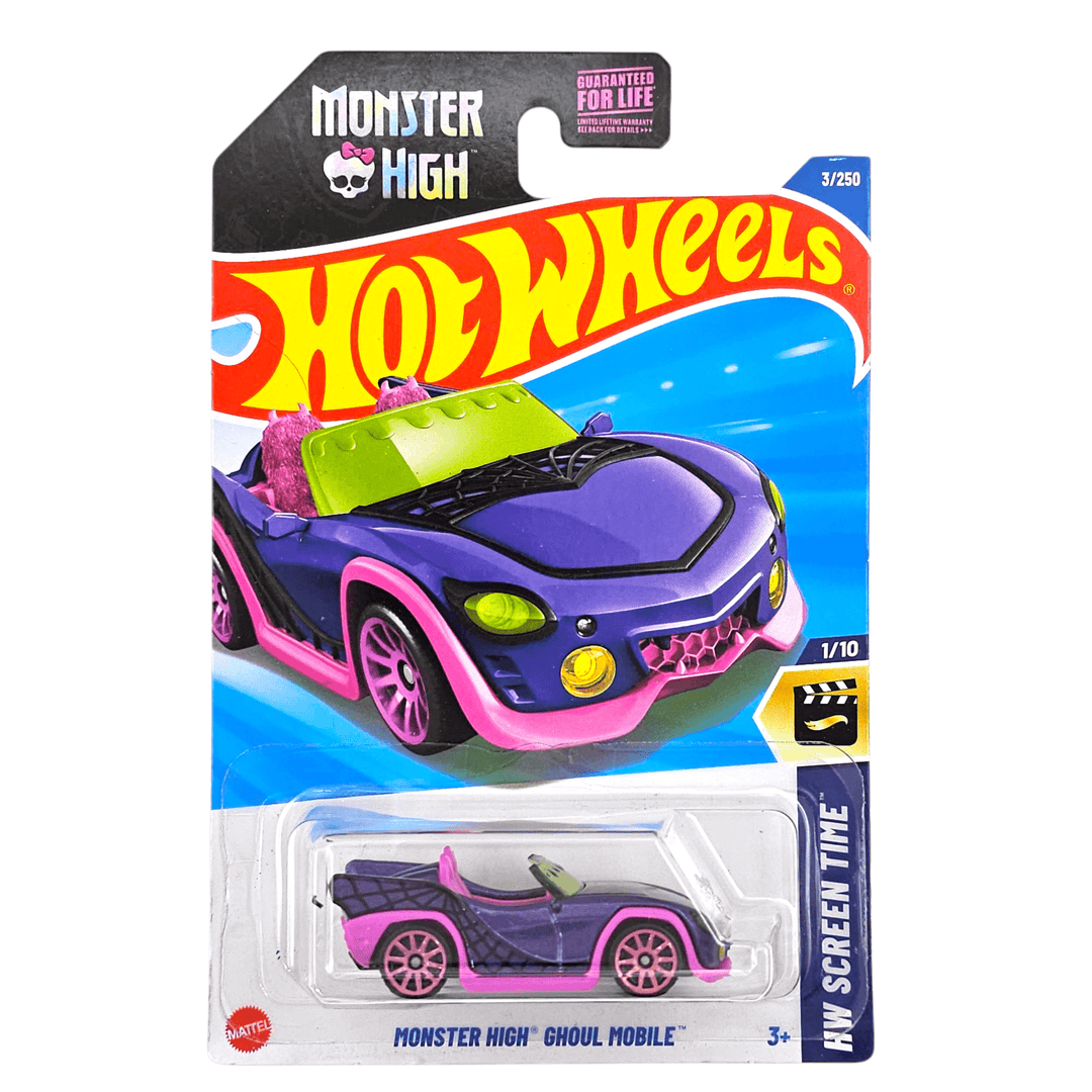 Hot Wheels - Monster High Ghoul Mobile - 2025 - Top CollectiblesDiecastHot Wheels