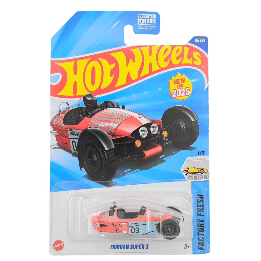 Hot Wheels - Morgan Super 3 - 2025 - Top CollectiblesDiecastHot Wheels