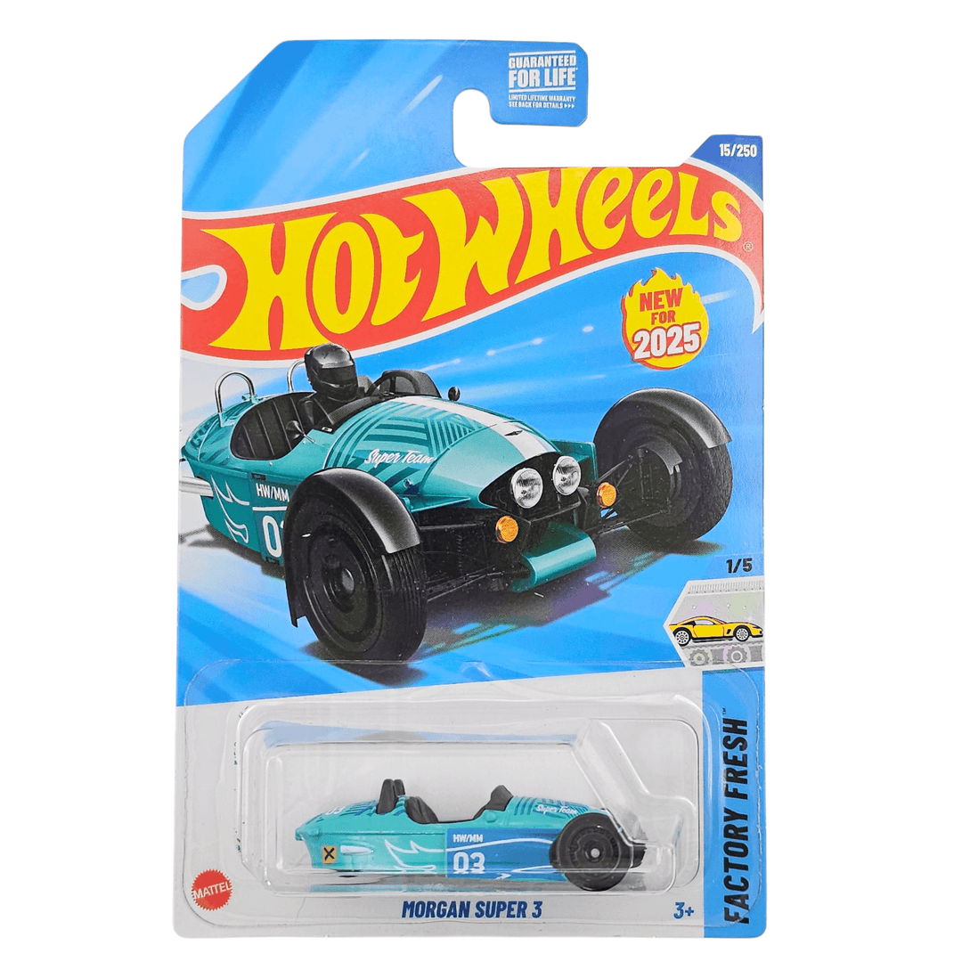 Hot Wheels - Morgan Super 3 - 2025 - Top CollectiblesDiecastHot Wheels