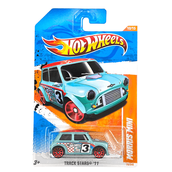 Hot Wheels - Morris Mini - 2011 *Card Variation* - Top CollectiblesDiecastHot Wheels