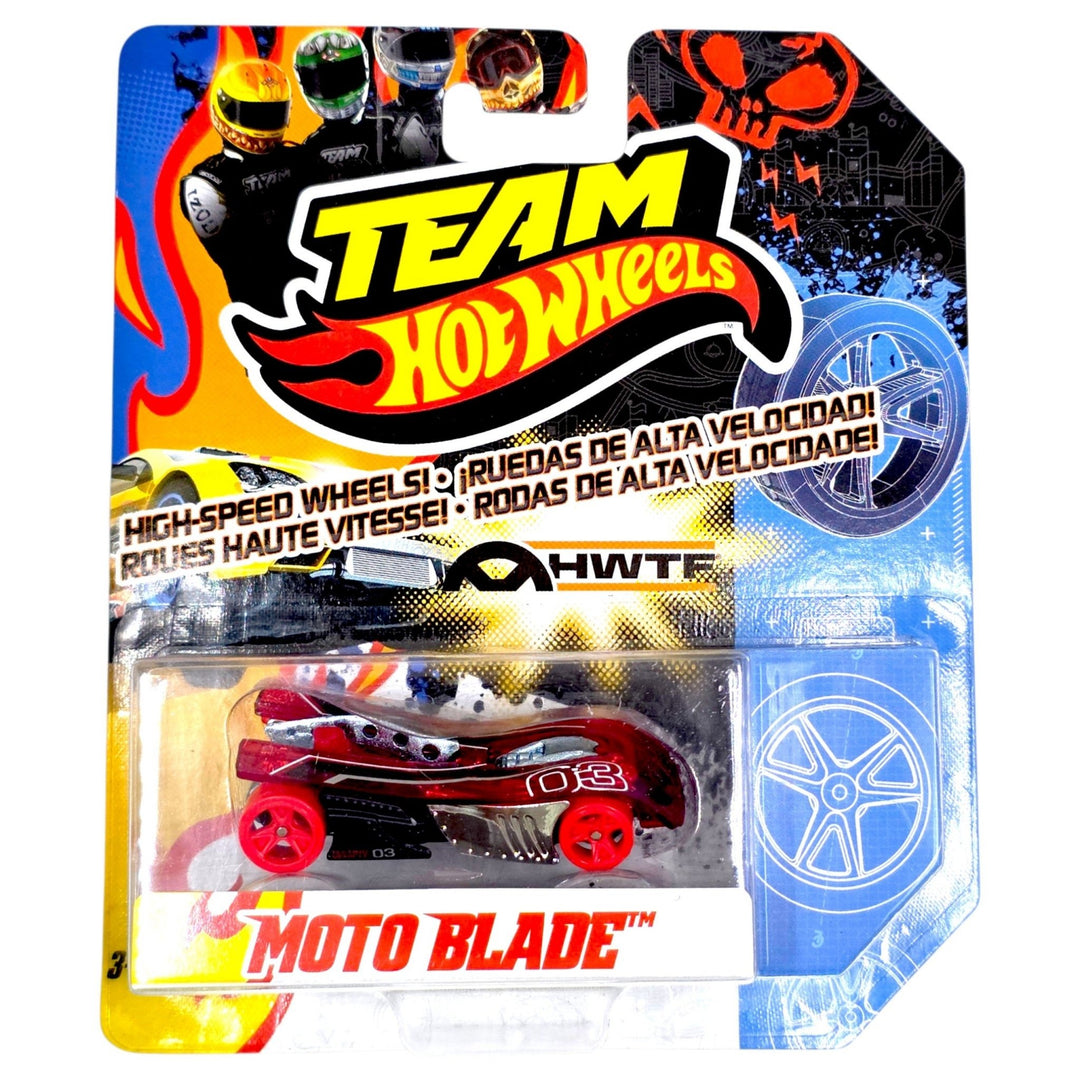 Hot Wheels - Moto blade - 2012 Team Hot Wheels High-Speed Wheels Series - Top CollectiblesDiecastHot Wheels
