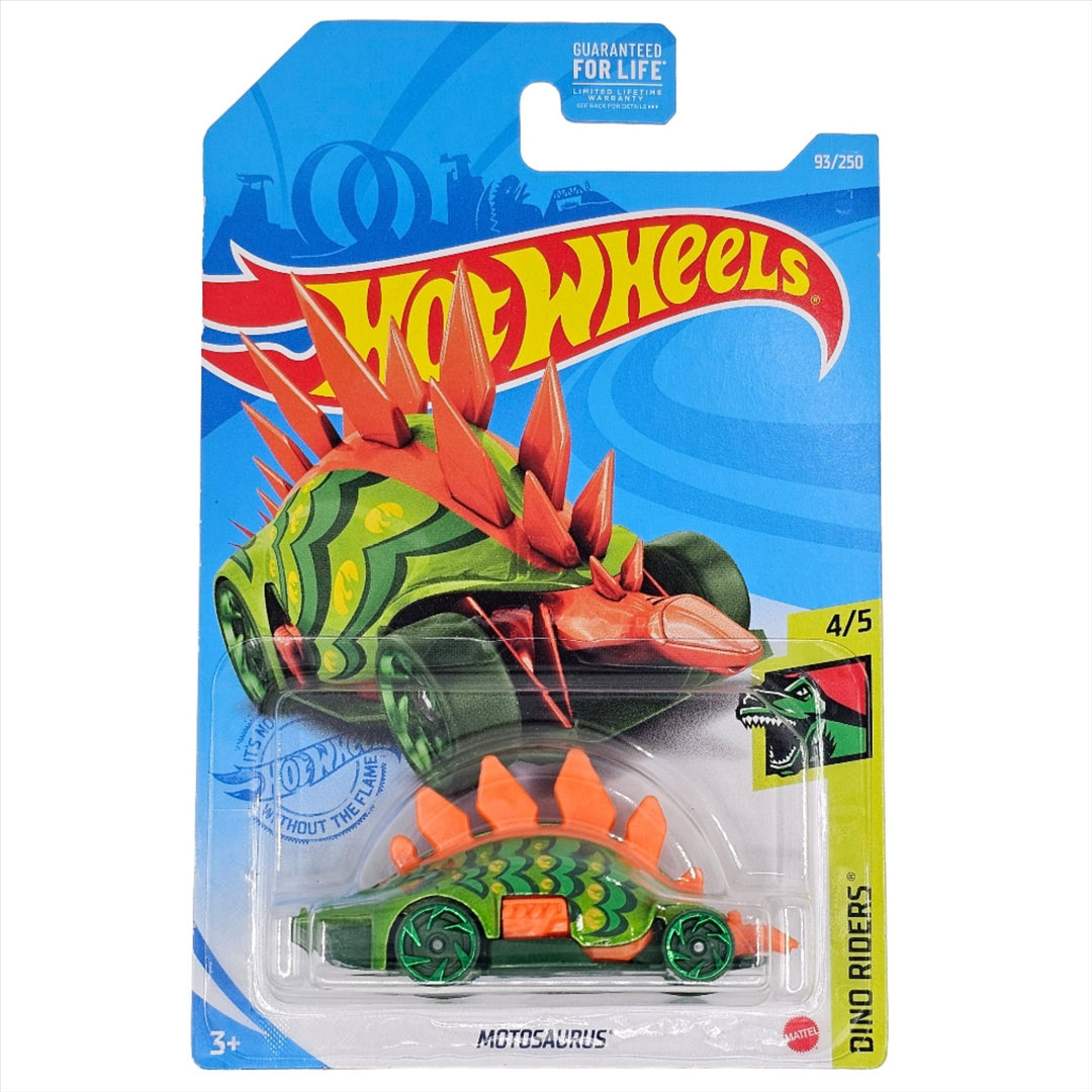 Hot Wheels - Motosaurus - 2021 *Treasure Hunt* - Top CollectiblesDiecastHot Wheels