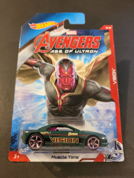 Hot Wheels - Muscle Tone - 2015 Marvel Avengers - Top CollectiblesDiecastHot Wheels